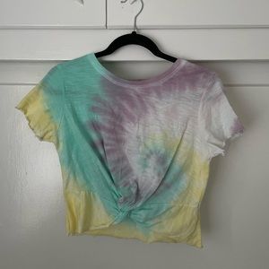 Tie dye medium top